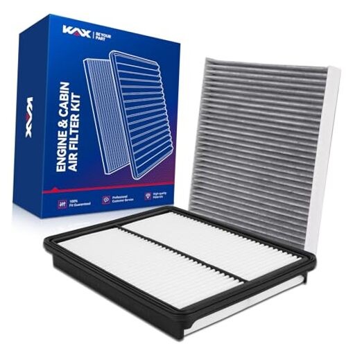 Engine & Cabin Air Filter Kit, Replacement for Kia Sorento 2014 2015,