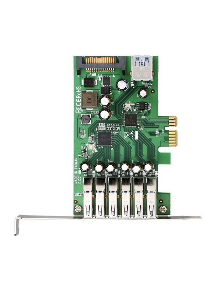 StarTech.com PEXUSB3S7 7 Port PCI Express USB 3.0 Card - Standard & Low-Profile