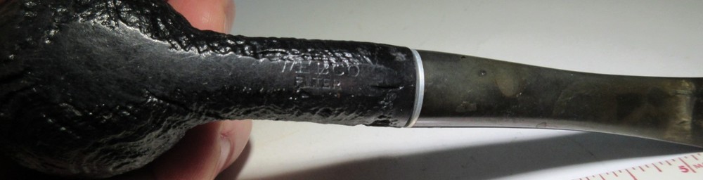 Vintage Webco filter pipe smoked