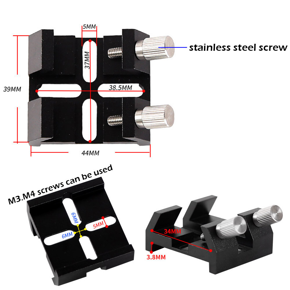 Universal Dovetail Base Telescope Mount for Finder Scope Laser Pointer