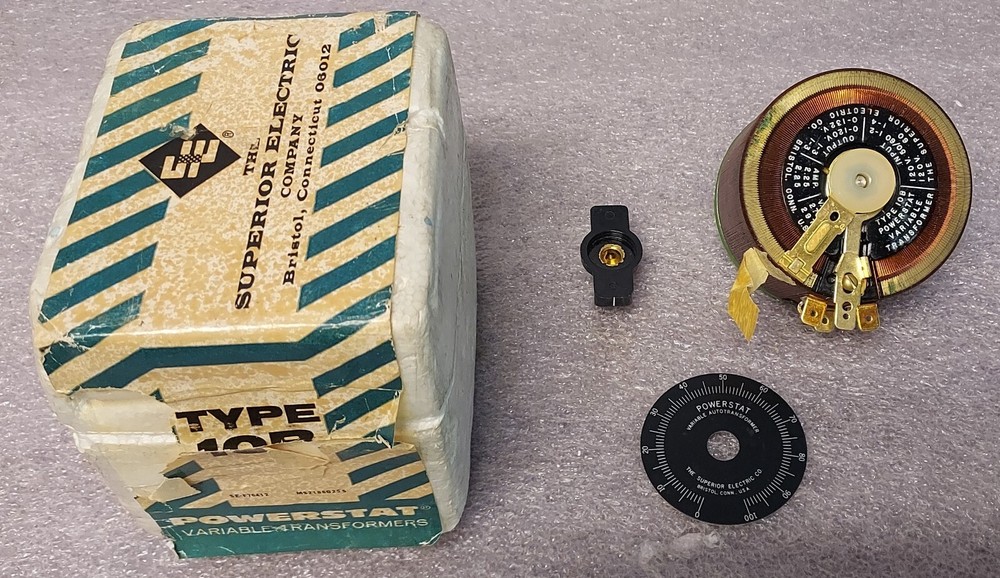 '1 PIECE' - PN# 10B - POWERSTAT - TRANSFORMER, VARIABLE