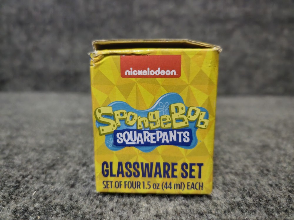 Nickelodeon SpongeBob Squarepants Mini/ShotGlass Glassware Set