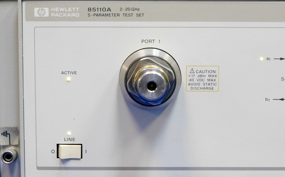 Agilent HP Keysight 85110A Pulsed RF S-Parameter Test Set 20 GHz Untested