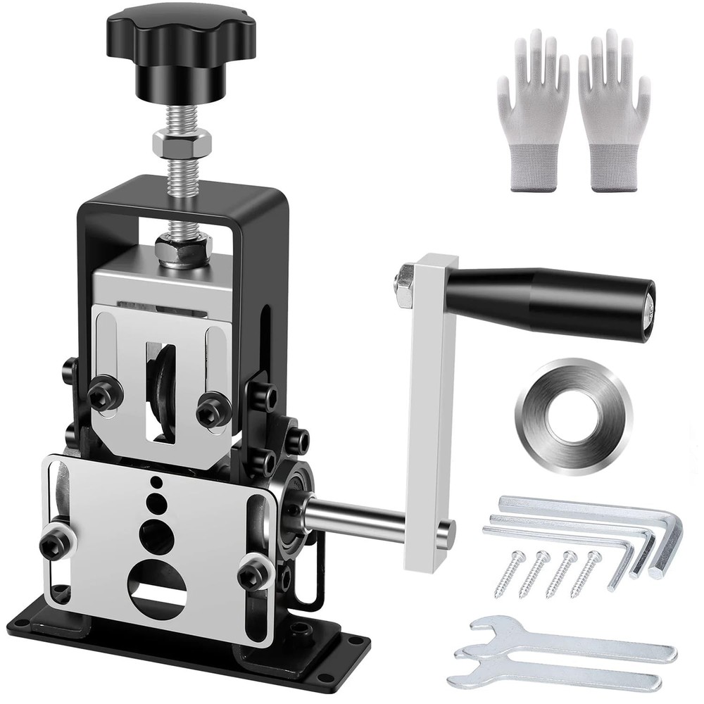 Wire Stripping Machine Manual Scrapping Copper Wire Peeler Stripper Cable Str...