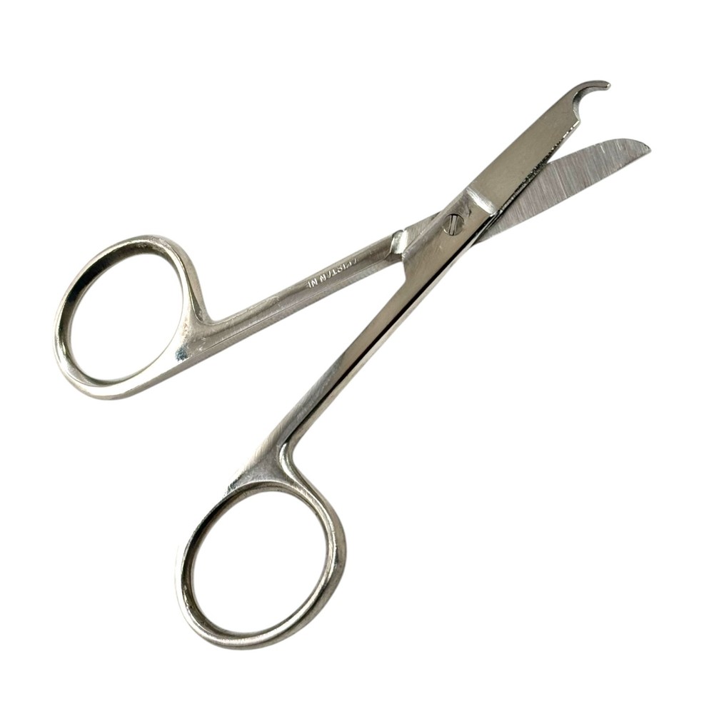 3.5" Littauer Spencer Stitch Scissors with Hook Tip, Suture Removal, Stainless
