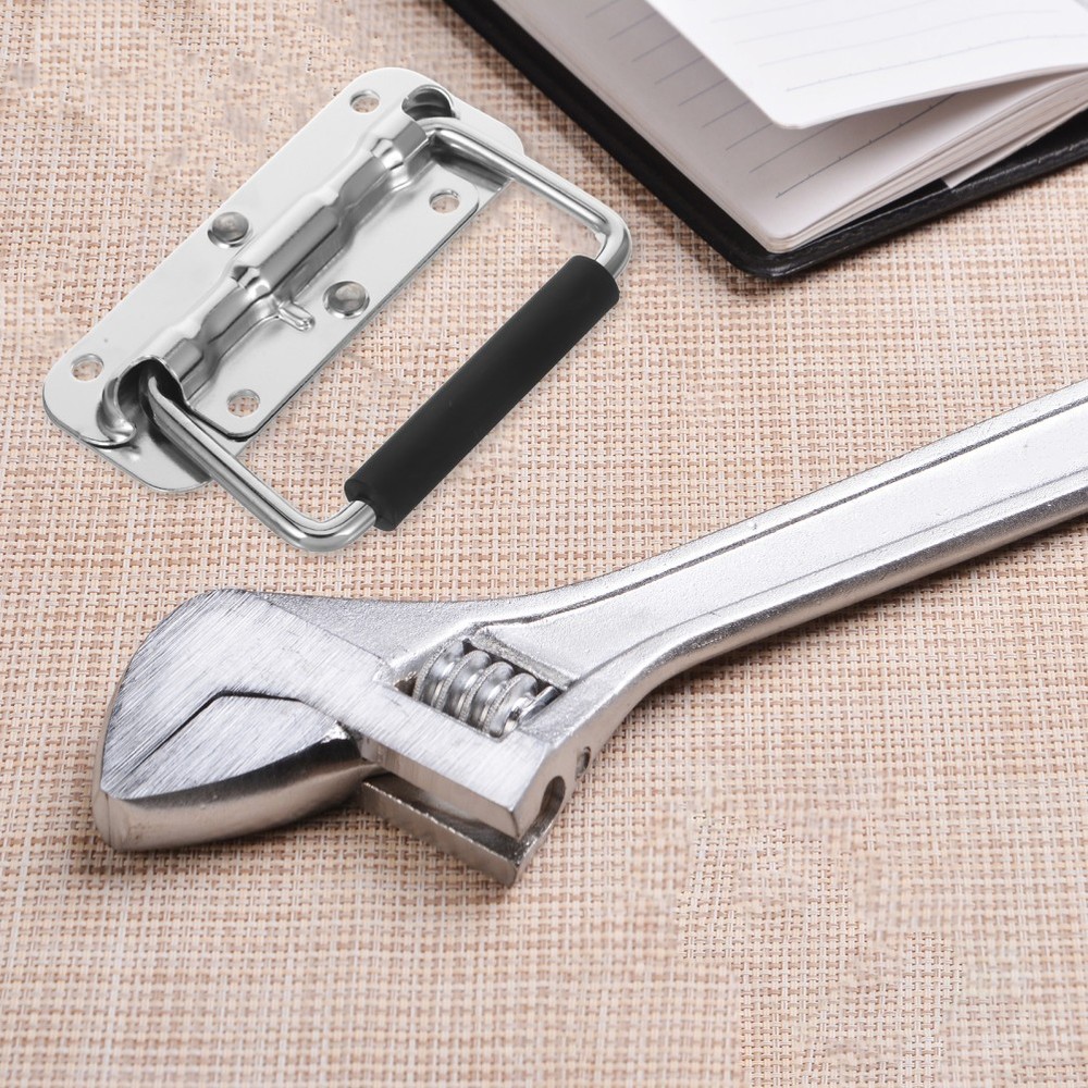 2 PCS Door Handle for Tool Box Aluminum Toolbox Cabinet Flight Case