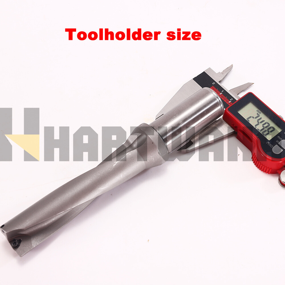 U Drill 24mm Indexable Carbide Drill 25mm Shank WCMX040208 Inserts 10PCS