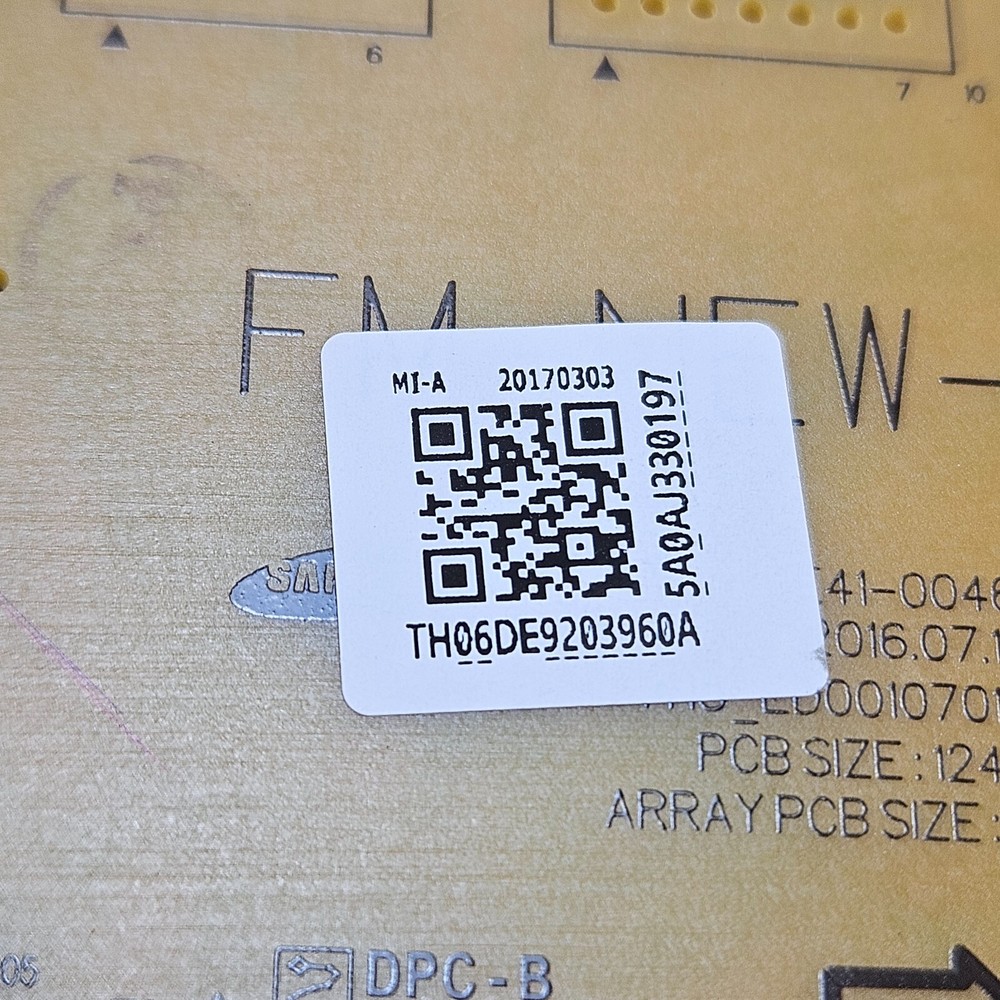Genuine SAMSUNG Range oven, Relay Board # DE92-03960A