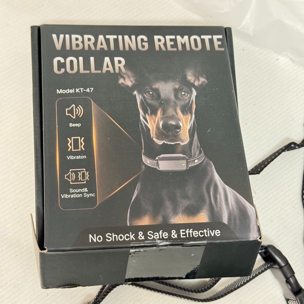 Vibrating Remote Collar Model KT-47 No shock & Safe &Effective