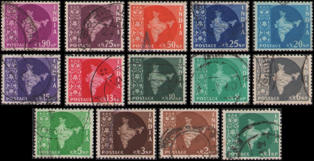 India #275-288 Used