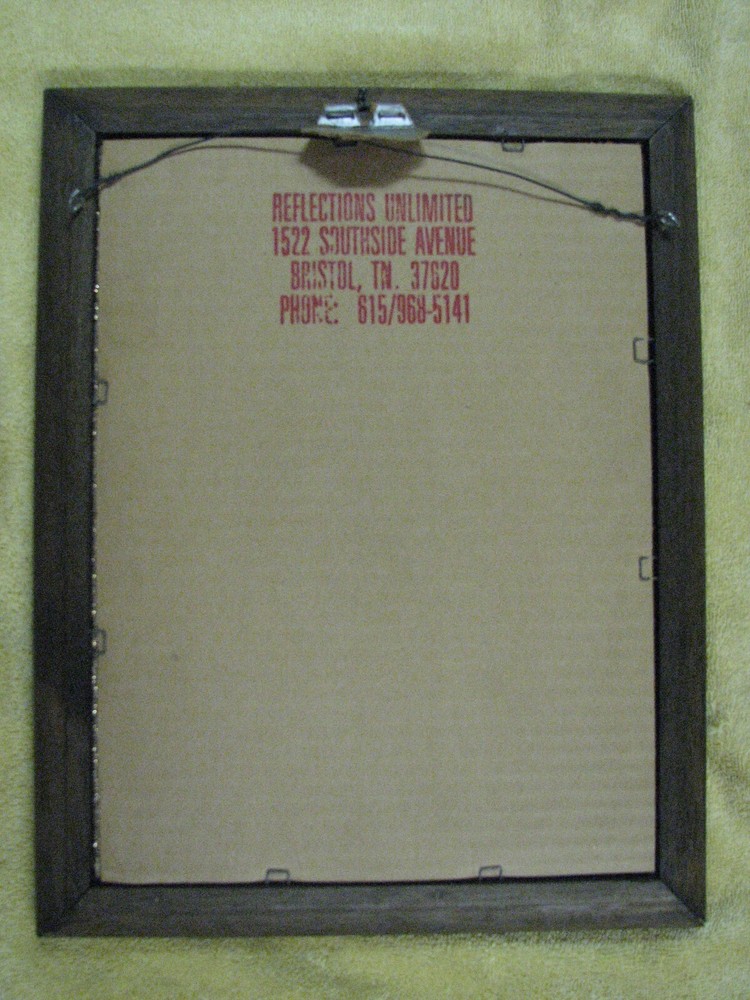 Vintage Stroh's Reverse on Glass Mirror Great Condition