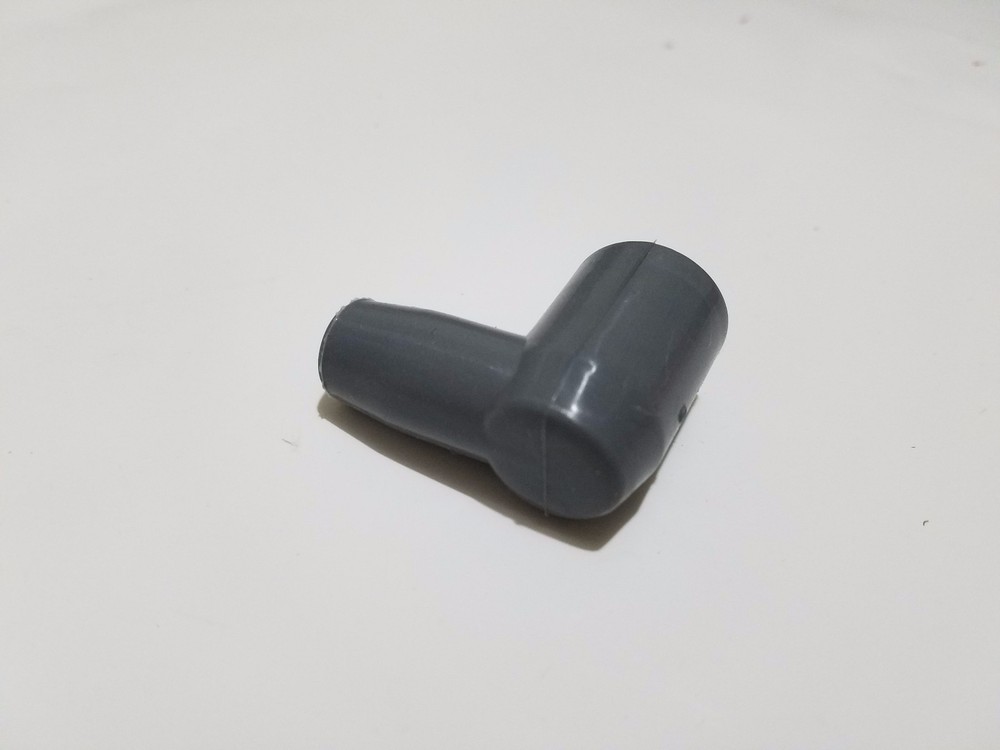 SINGLE Ignition Spark Plug Wire Coil Wire Socket style Boot Silicone Grey