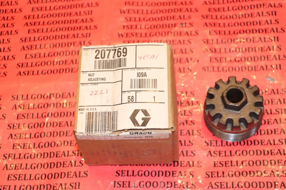 Graco 207769 Adjusting Nut New