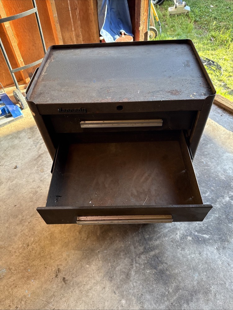 vintage Kennedy rolling tool chest