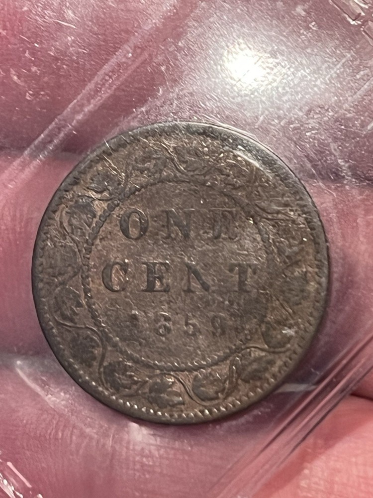 1859 Canada Large Cent DPN9#1