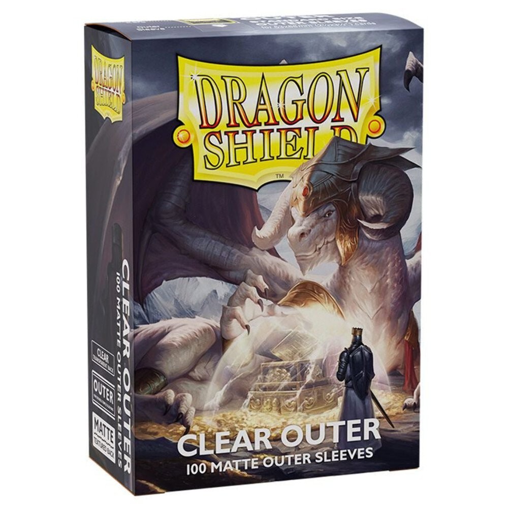 Dragon Shield: Outer Sleeves: Matte: Clear (100)