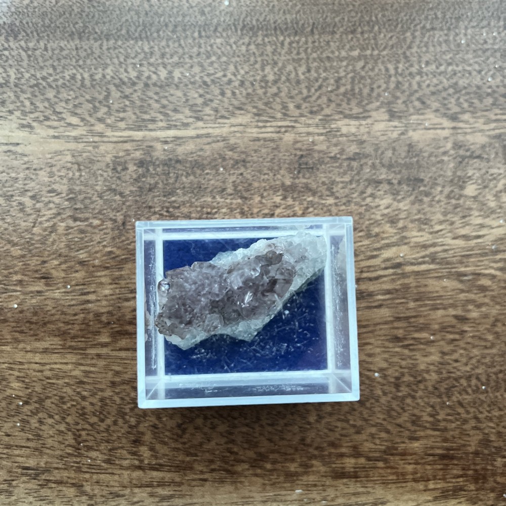 British Fossils Small Box Minerals Amethyst