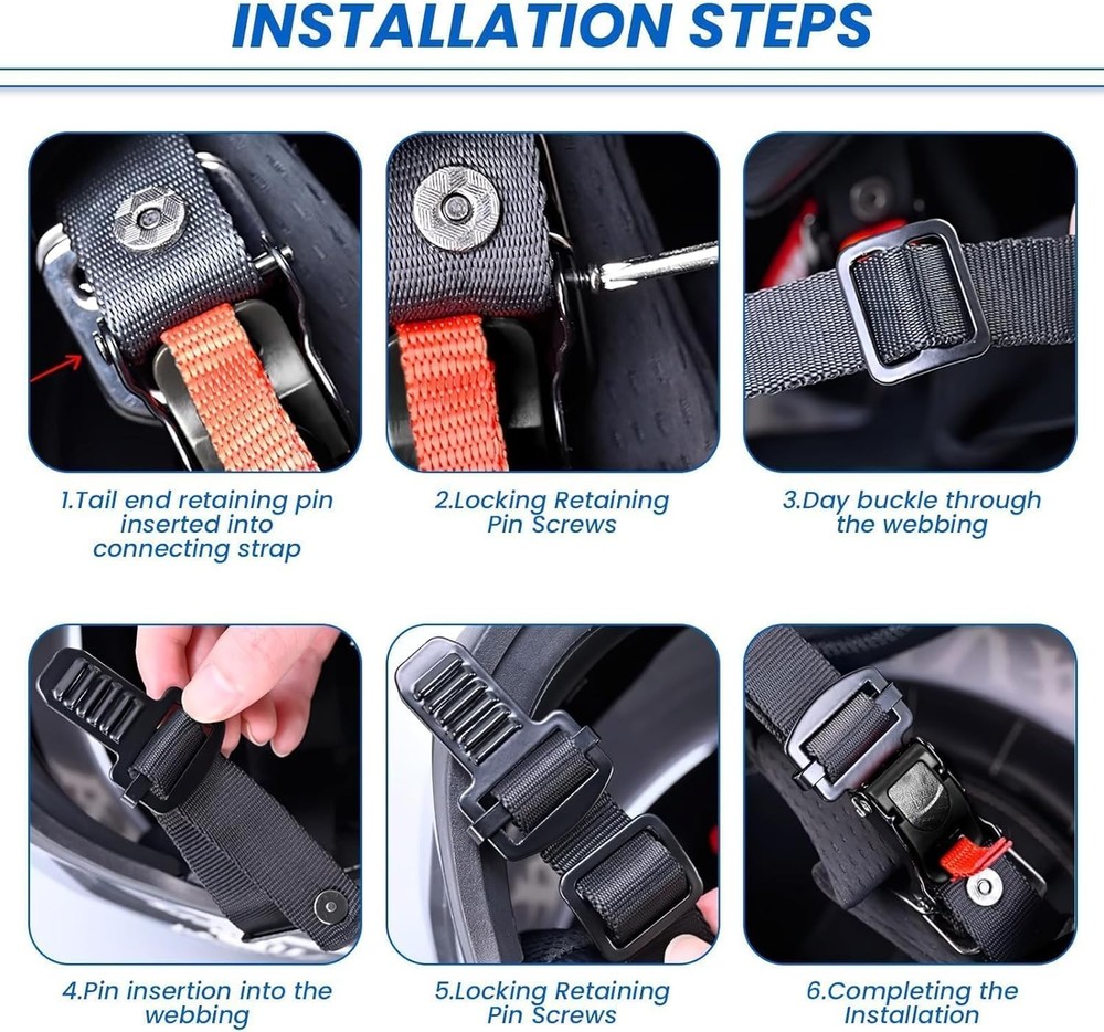 Helmet Quick Release Chin Strap Buckle Kit