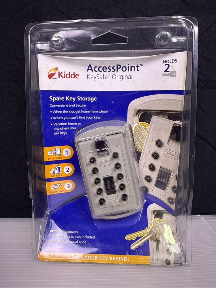 Hidden Access Point Push Button Wall Mounted Key Storage Safe Keysafe 001004