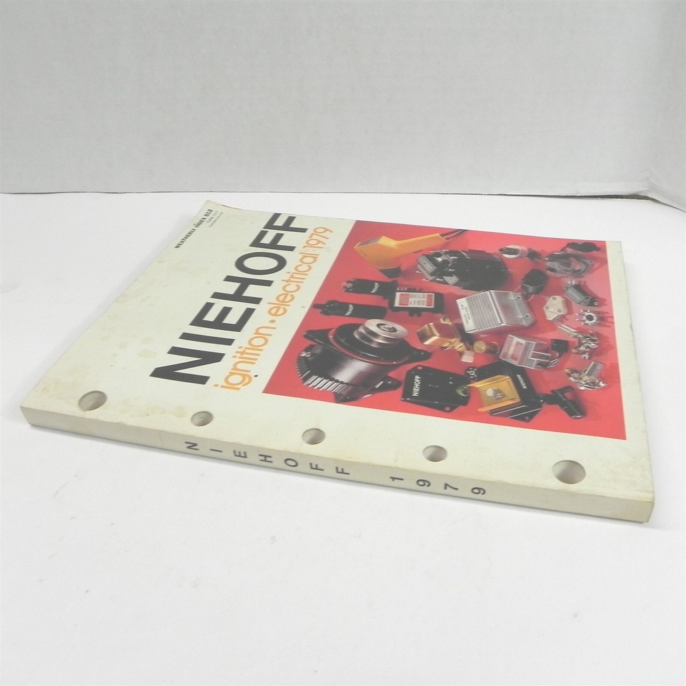 1979 CE NIEHOFF IGNITION PARTS ELECTRICAL TESTING EQUIPMENT ACCESSORIES CATALOG
