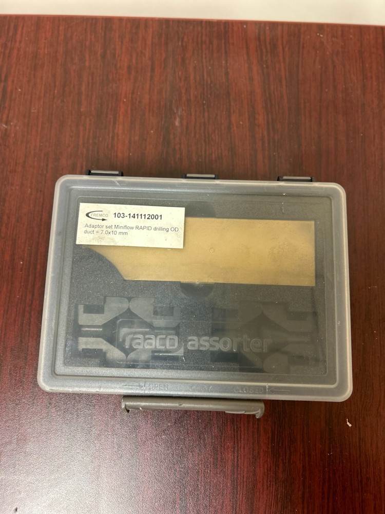 (103-141112001) Adaptor set Miniflow RAPID drilling