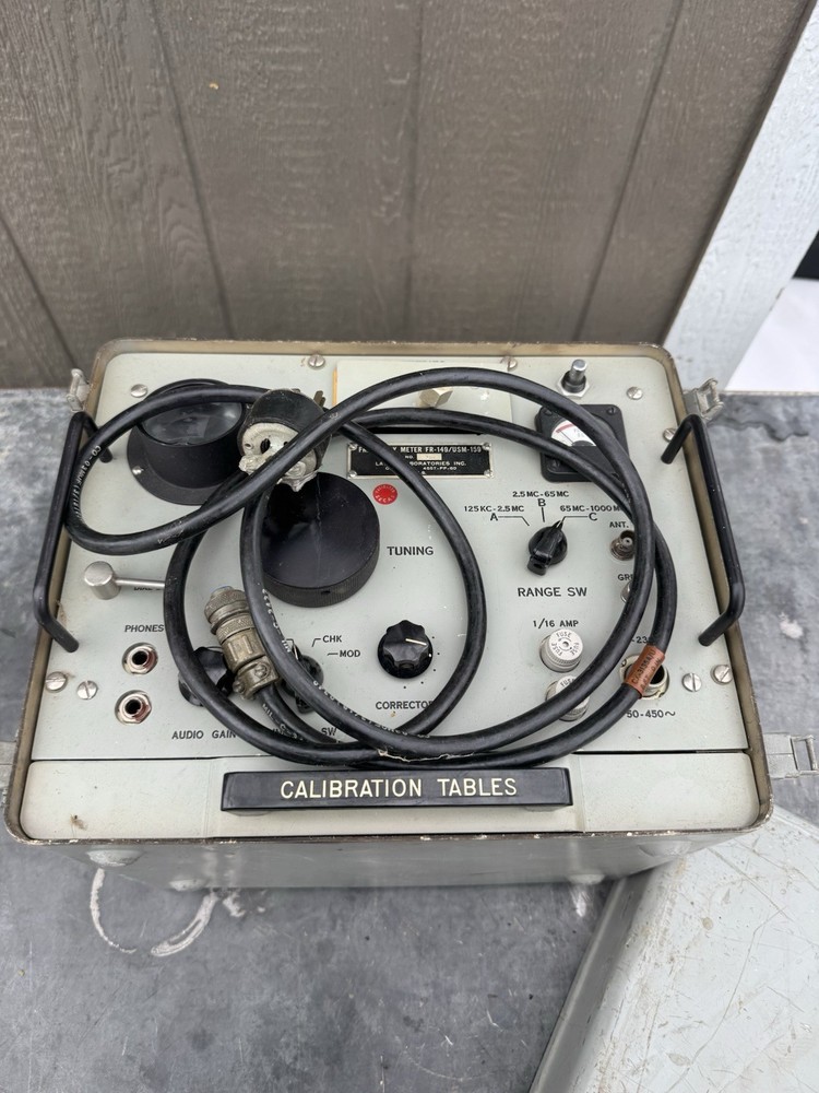 Vtg Lavoie Laboratories Frequency Meter 362
