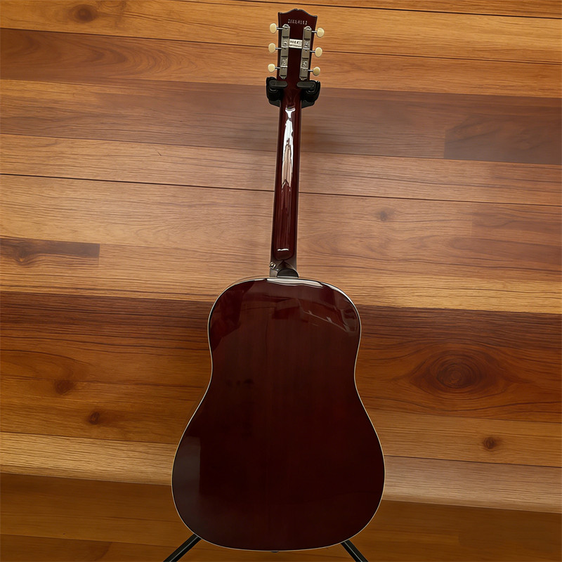 J-45 Electric Acoustic Guitar Solid Spruce Top Bone Nut&Sadless 6 String