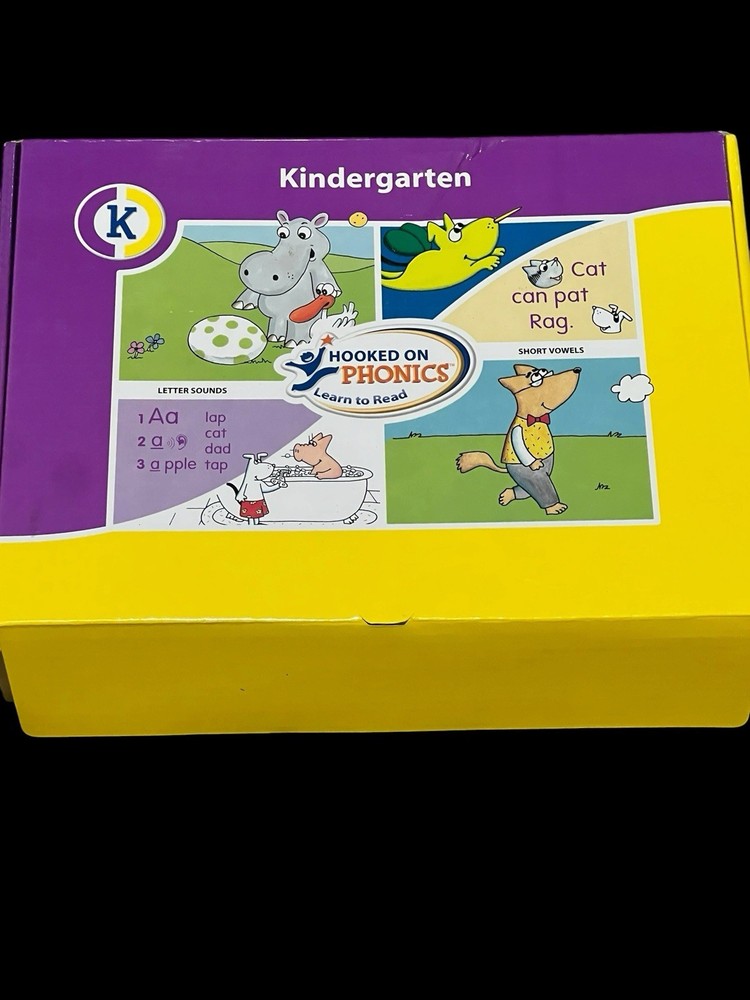 Hooked on Phonics Learn to Read Kindergarten Kit