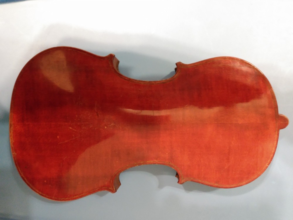 Antique Violin As Found