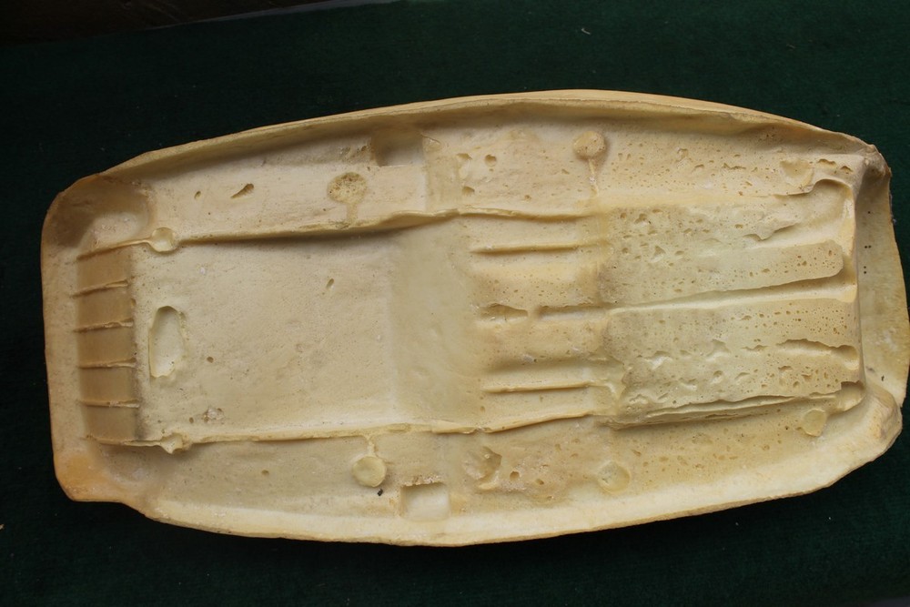 16943 HELP PLEASE UNKNOWN Seat Saddle Bench Foam Base Pad AFTERMARKET