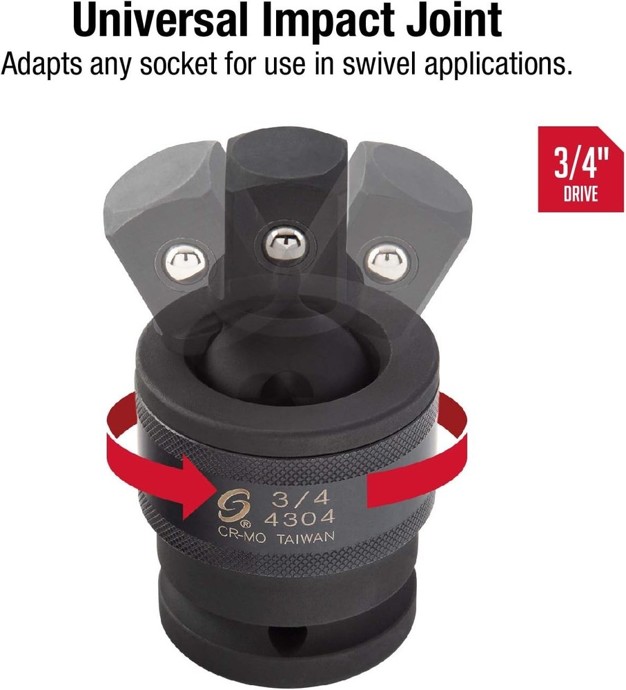 Sunex Tools 3/4" Drive Universal Joint (4304)