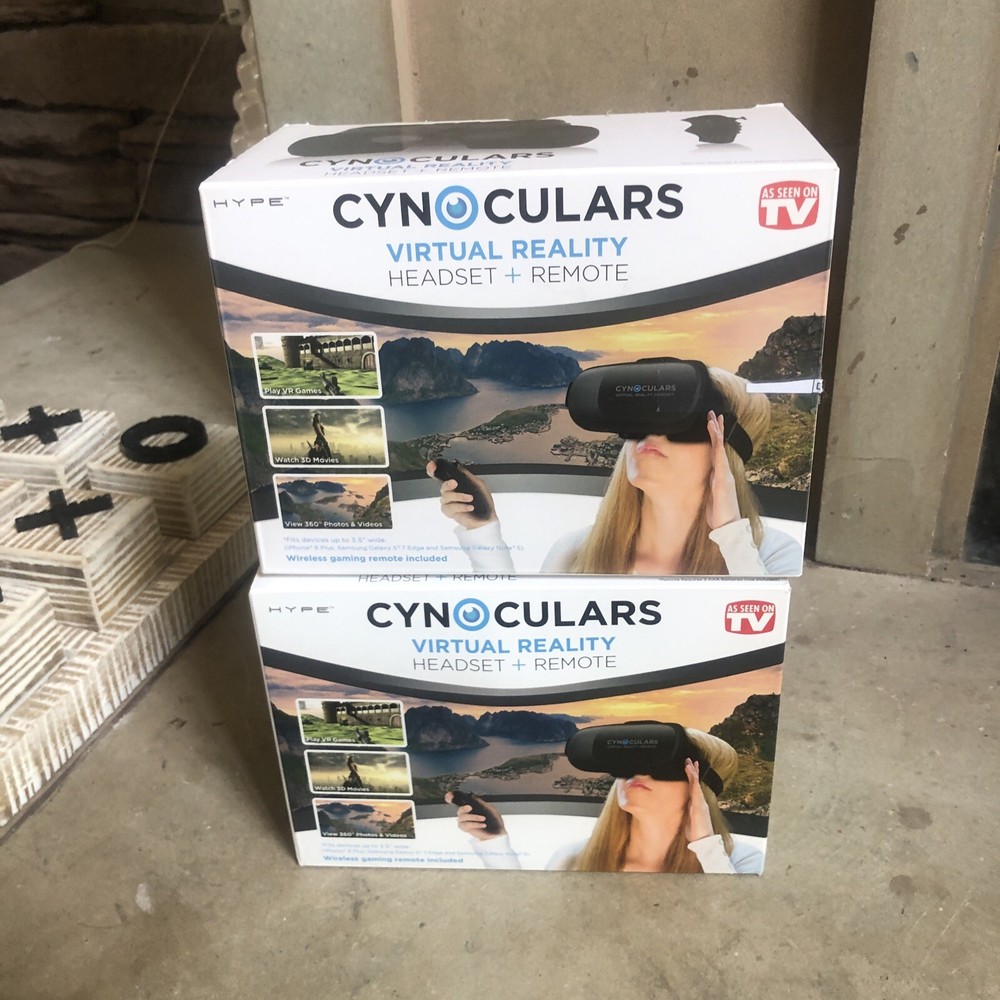Cynoculars Virtual Reality Headset + Remote