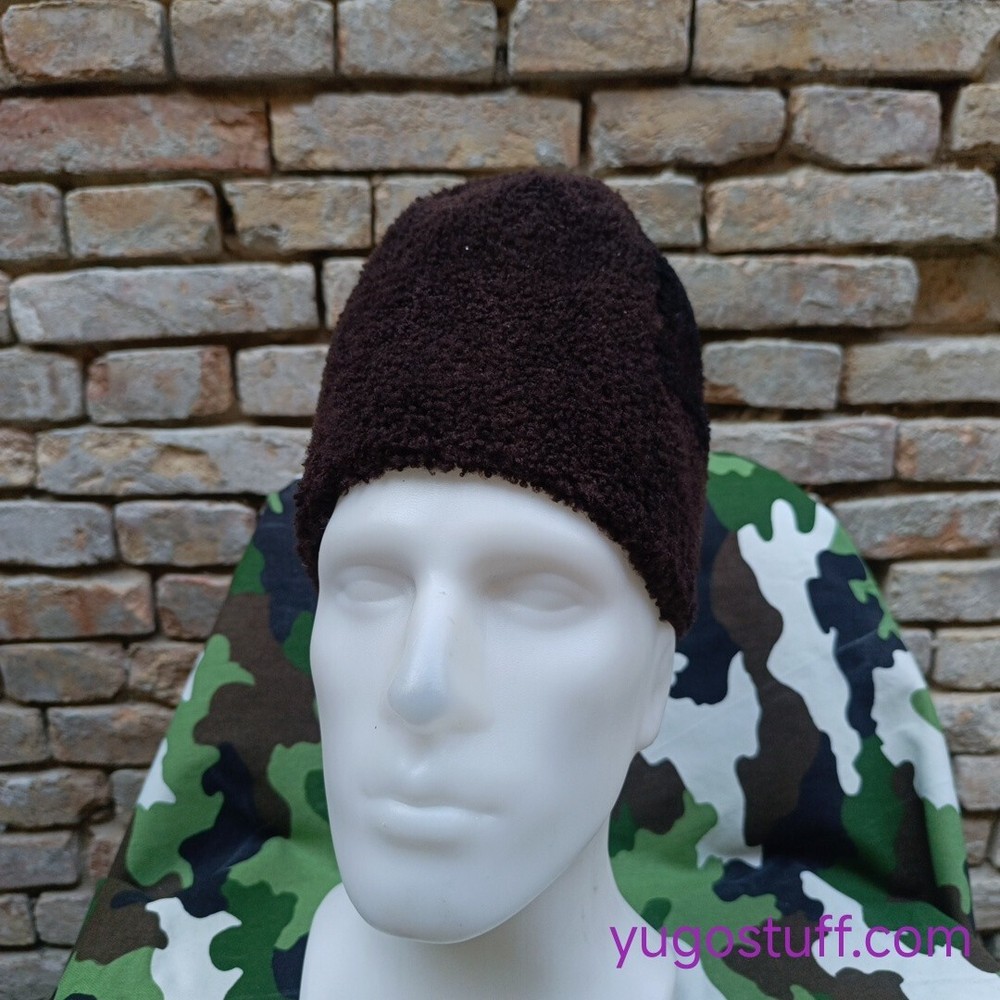 Sheepherder hat Serbian traditional USHANKA winter cap - subara