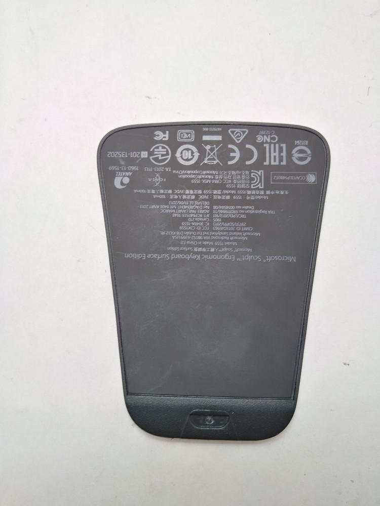 Genuine Microsoft 1559 Sculpt Ergonomic Keyboard battery door replacement only