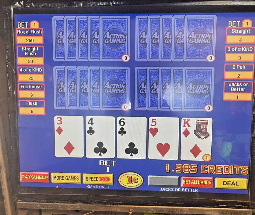 IGT Triple Five Play Multi-Hand Poker Software