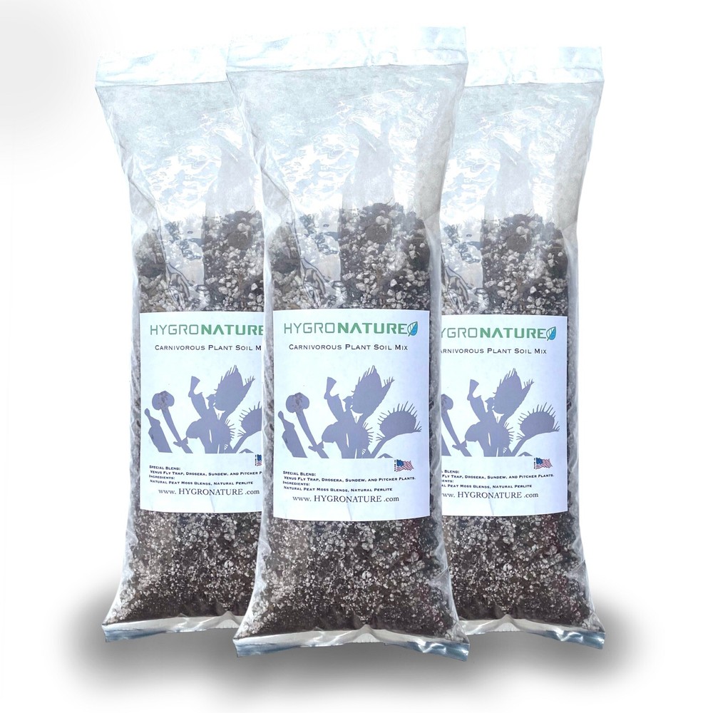 Carnivorous Plants Potting Soil Mix Venus FlyTrap Drosera Pitcher (1/2Gallon)
