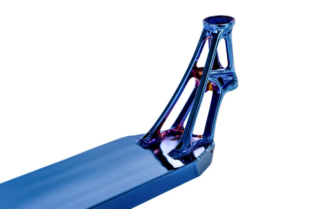 Ethic Pandemonium V2 Scooter Deck 19.7" (500mm) - Chrome Blue