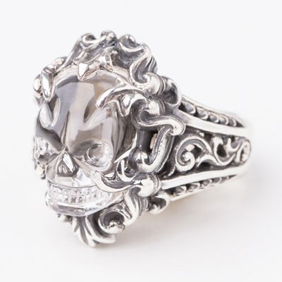 FatimaDesign Gravity Sense Inferno Ring Clear (Size 17)