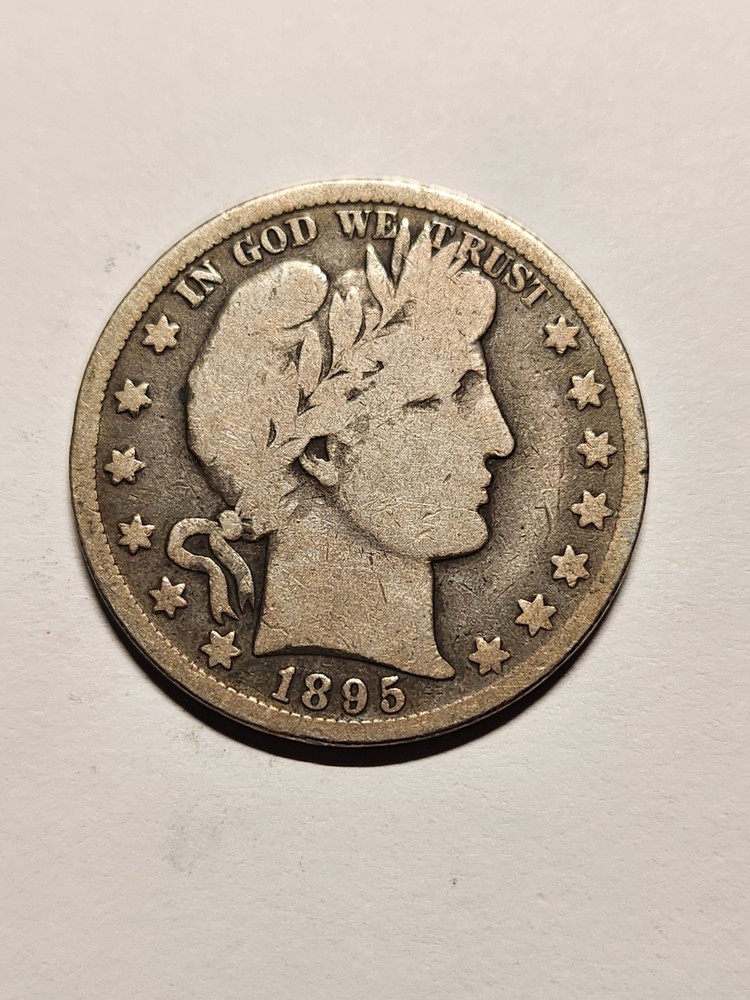 1895 o barber half dollar
