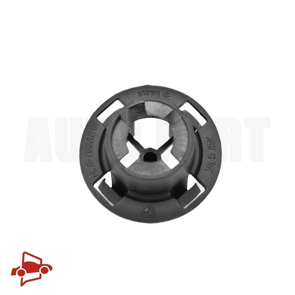 2Pcs Hood Slam Adjuster 7183752 Plastic Retaining Holders W/Rubber Stop Buffer