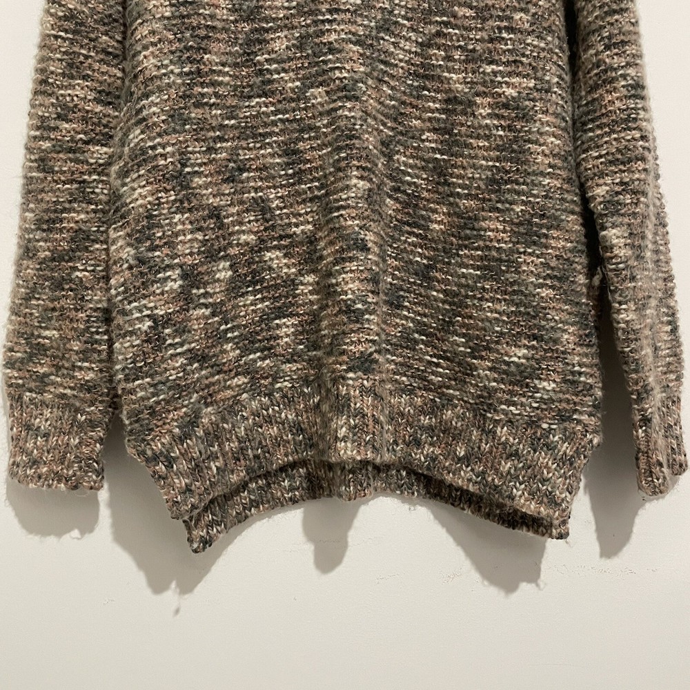 Witchery Wool Mohair Blend Jumper Size S Multicolour Pullover Metallic Sweater