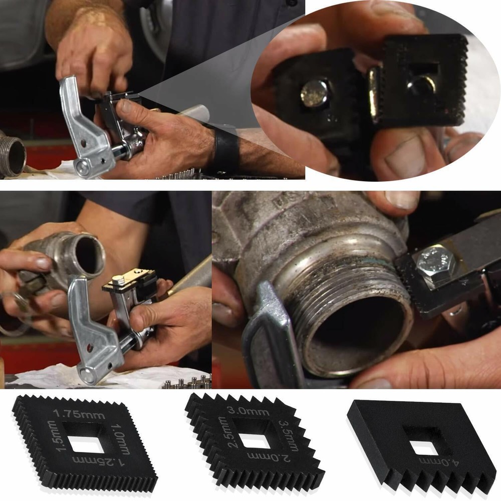 Metric Die Set for Universal Outside Thread Chaser Replace 7402, 202817