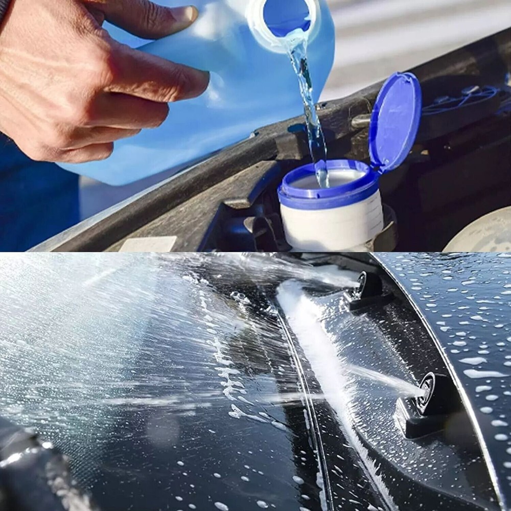 1.7L Aluminium Windscreen Washer Bottle Intercooler Spray Tank With Cap Silver