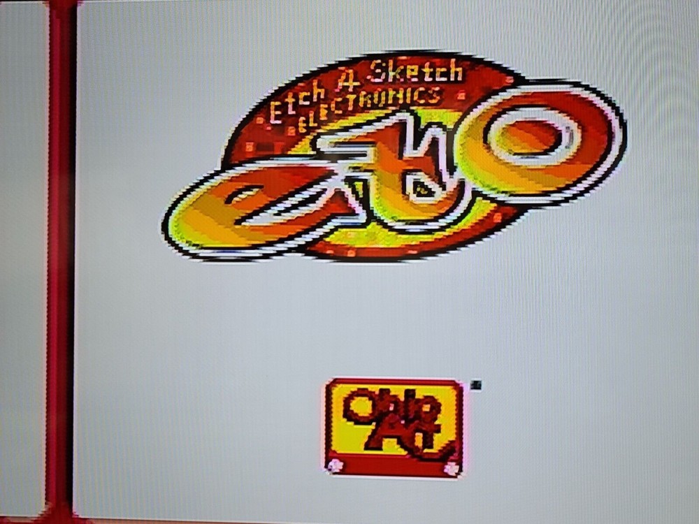 ETO Etch A Sketch Ohio Art Plug & Play 2004 Handheld Video Game