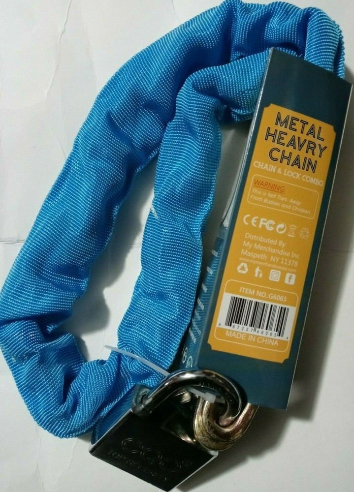 My Merchandise Maximum Security Square Chain & Sleeve 3/8" Diameter Chain Link