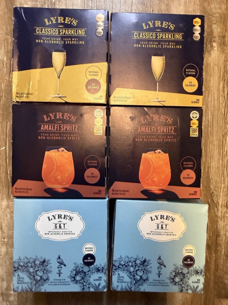 6 Pack Lyres Mixer Drinks