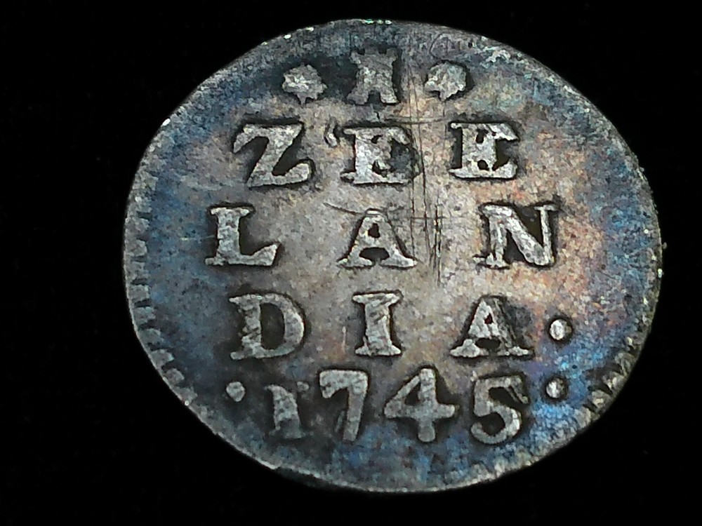 1745 Colonial Silver Two Stuivers - Zeeland