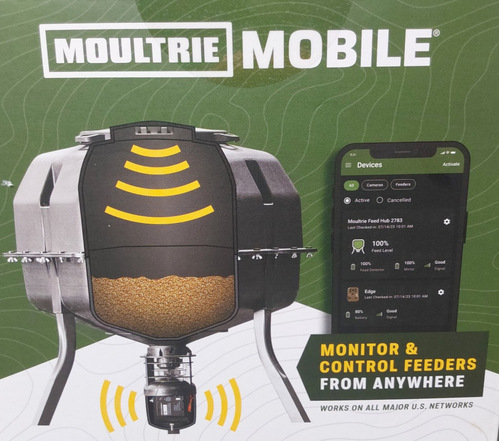 Moultrie Mobile Feed Hub Universal Cellular Timer/Remote Adjust Feed Times - NEW