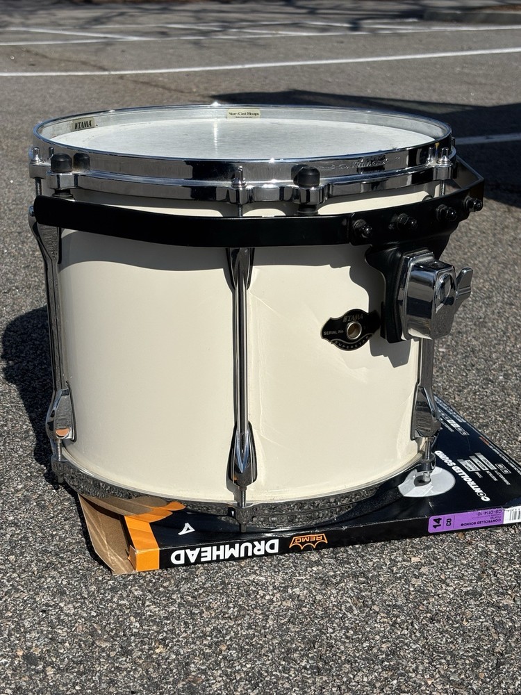 TAMA SUPERSTAR 14” White Rack Tom DRUM