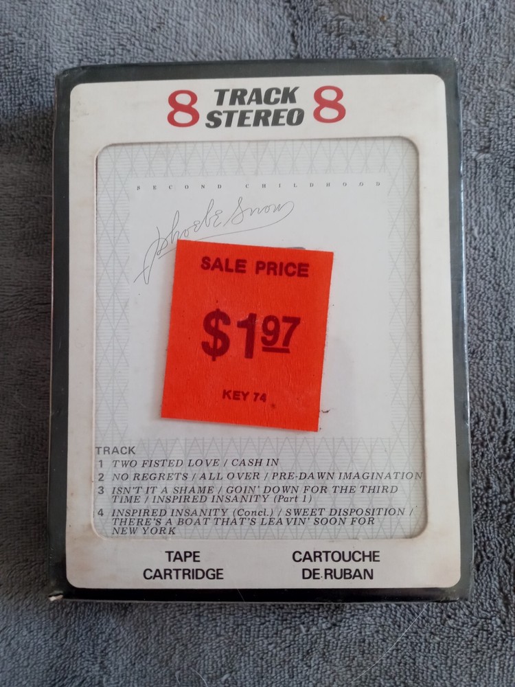 Pheobe Snow Second Childhood 8 Track New Sealed